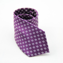 Polka Dots Textured Woven Microfiber Neck Tie